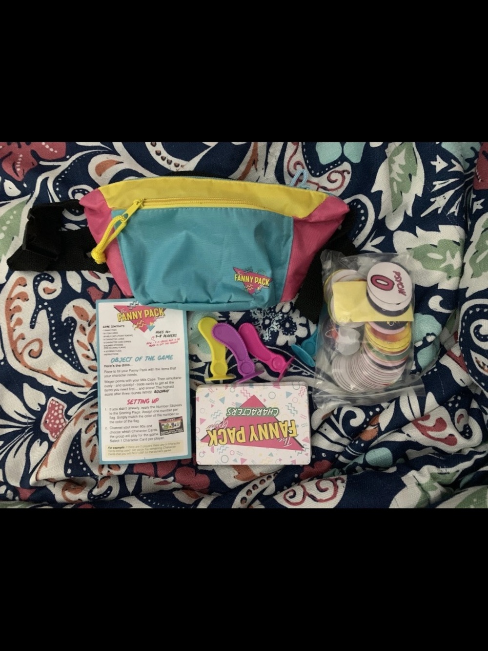 i jeans by Buffalo Fanny Pack Game Set in Teal, Pink, Yellow